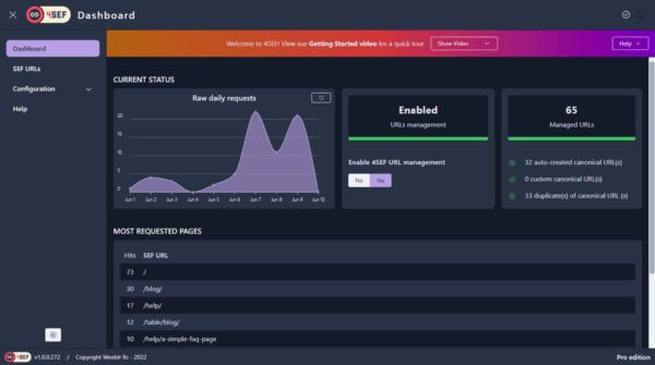4SEF Joomla 4 SEO extensions for SEF URLS