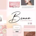 Beaux Beauty Cosmetics Shop WordPress Theme