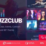 Buzz Club Night Club, DJ & Music Festival Event WordPress Theme