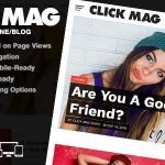 Click Mag Viral WordPress News MagazineBlog Theme