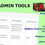 Como Admin tools OpenCart