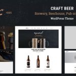 Craft Beer Brewery & Pub WordPress Theme