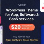 Custar Software & App WordPress Theme