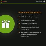 Darique Gift Products on Order Displayed in your Cart Module