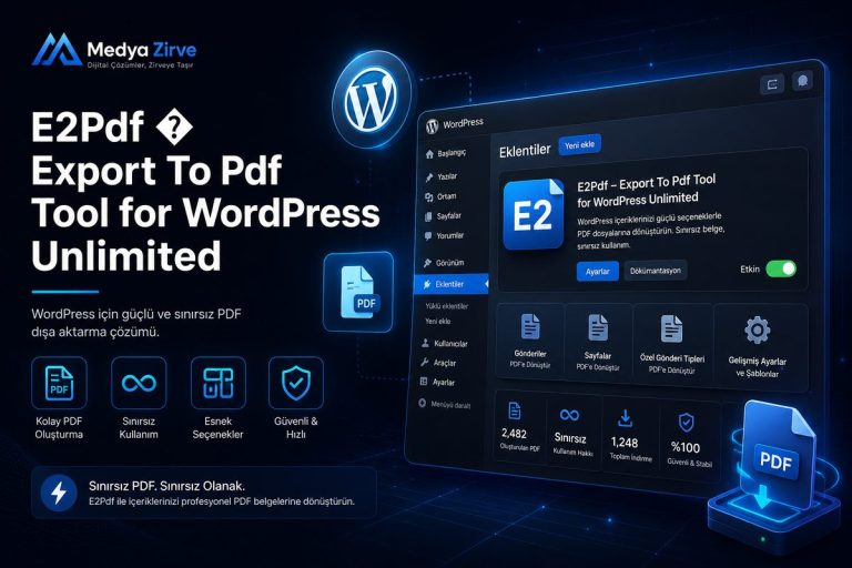 E2Pdf � Export To Pdf Tool for WordPress Unlimited