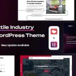 Fablio Textile Industry WordPress Theme