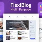 FlexiBlog React Gatsby Multipurpose Blog Theme