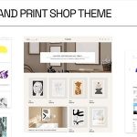 Gesso Art & Print Shop Theme
