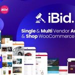iBid Multi Vendor Auctions WooCommerce Theme