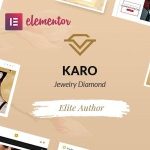 Karo Jewelry Diamond WooCommerce WordPress Theme