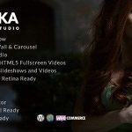 Kinetika Fullscreen Photography Theme