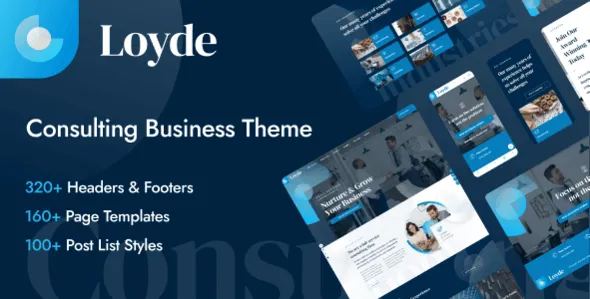 Loyde Consulting Business WordPress Theme