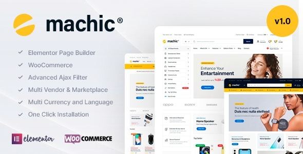 machic-v1-6-3-electronics-store-woocommerce-theme-activated.jpg Machic Electronics Store WooCommerce Theme