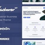 Manufacturer Factory and Industrial WordPress Theme