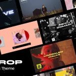 Micdrop Music WordPress Theme