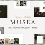 Musea Art Gallery and Museum Theme