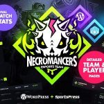 Necromancers eSports & Gaming Team WordPress Theme