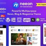 Neeon WordPress News Magazine Theme