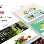 Organici Organic Store Bakery WooCommerce Theme