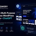 Qwery Multi-Purpose Business WordPress Theme + ChatGPT