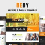 Redy Marathon & Running Sports WordPress Theme