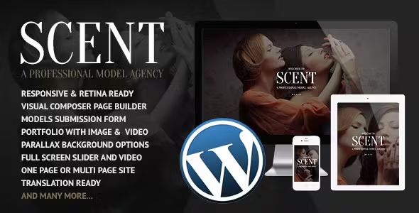scent-v3-6-2-model-agency-wordpress-theme.jpg Scent Model Agency WordPress Theme