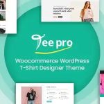 TEEPRO Woocommerce Custom T-Shirt Designer WordPress Theme
