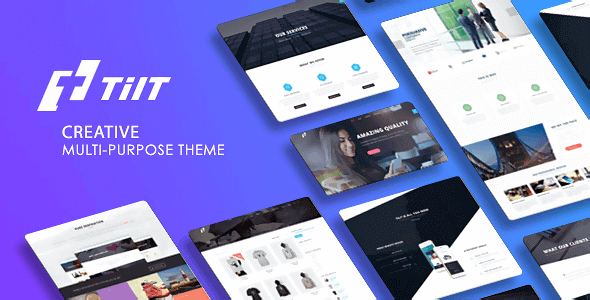 Tilt Creative Multipurpose Theme