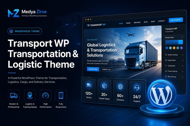 Transport WP Transportation & Logistic Theme
