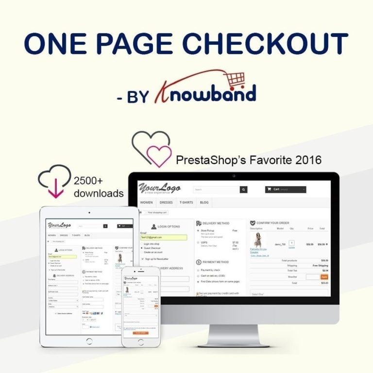 One Page Checkout, Social Login & Mailchimp Module [] Knowband
