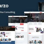 Visarzo Immigration and Visa Consulting WordPress Theme